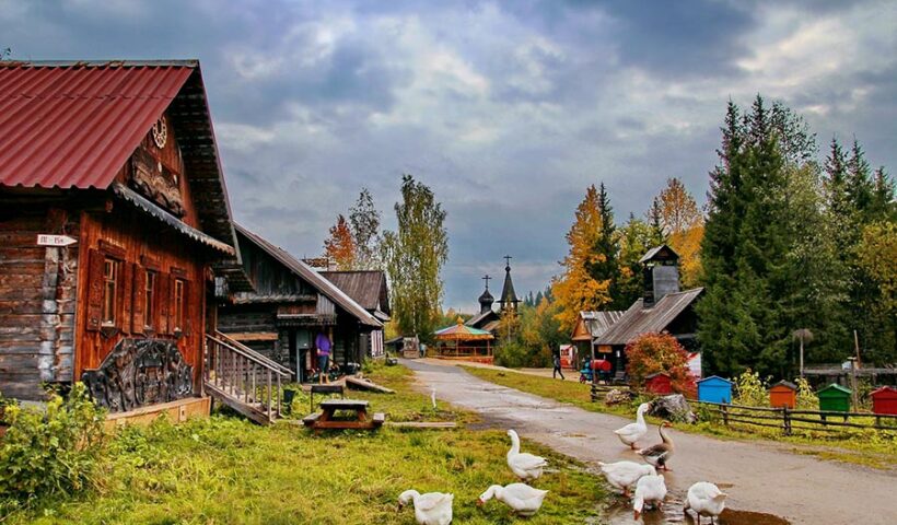 этнографической парк истории реки Чусовой